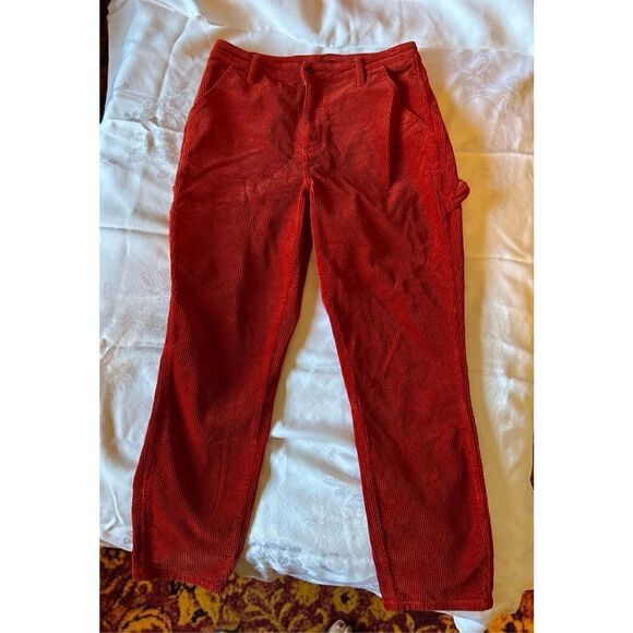 Judy Blue Corduroy Carpenter Pants Stretch Slim Fit - Picture 9 of 9